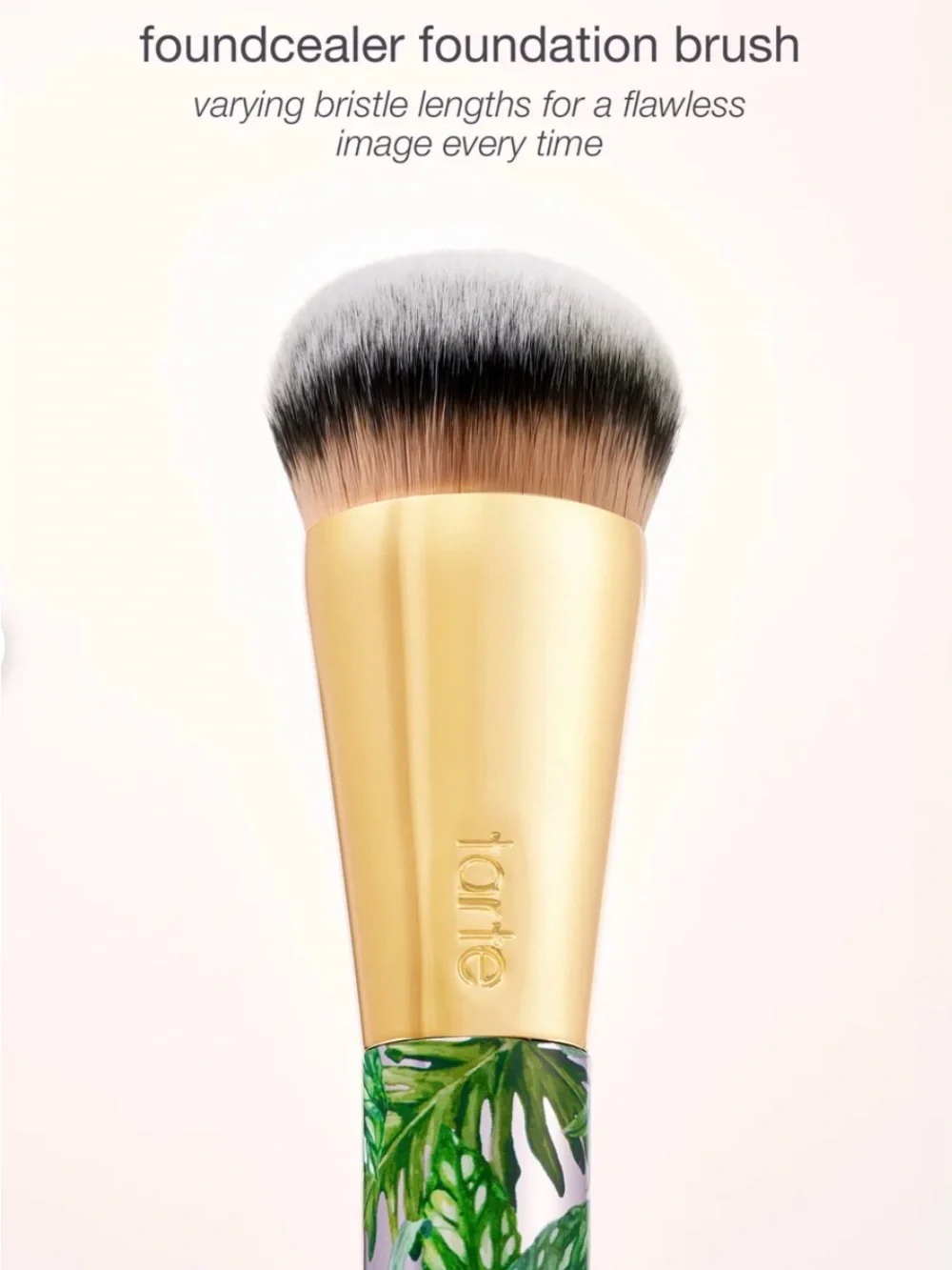 Tarte Foundcealer Foundation Brush - Green Leaf Handle
